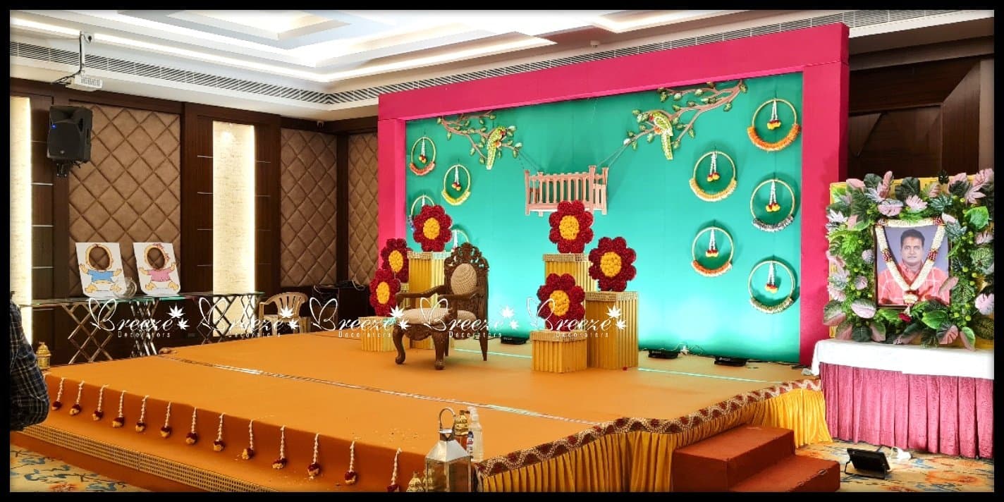 Baby shower Function Decoration at Jenneys Residency Breeze decorators - Photo 4