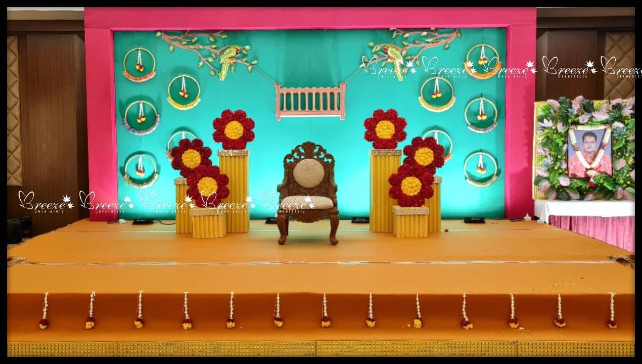 Baby shower Function Decoration at Jenneys Residency Breeze decorators - Photo 5
