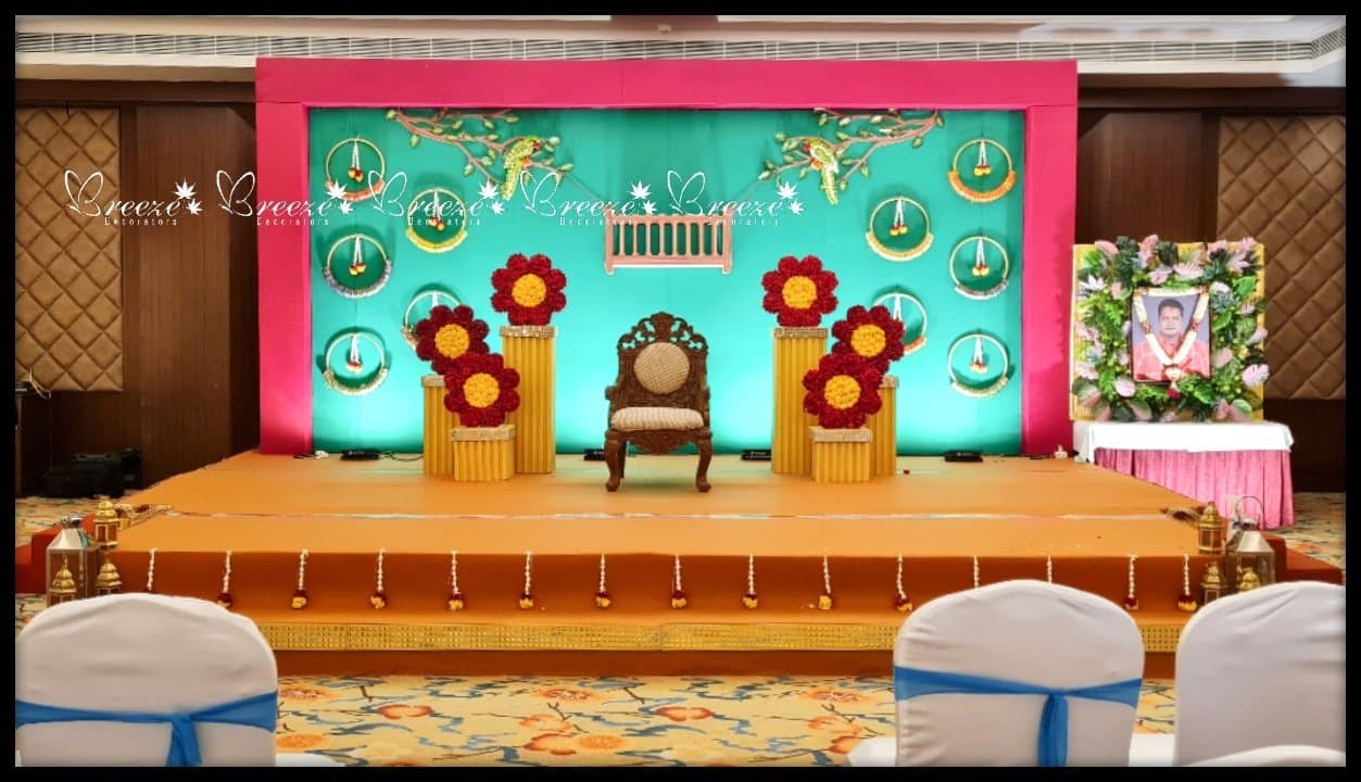 Baby shower Function Decoration at Jenneys Residency Breeze decorators - Photo 6