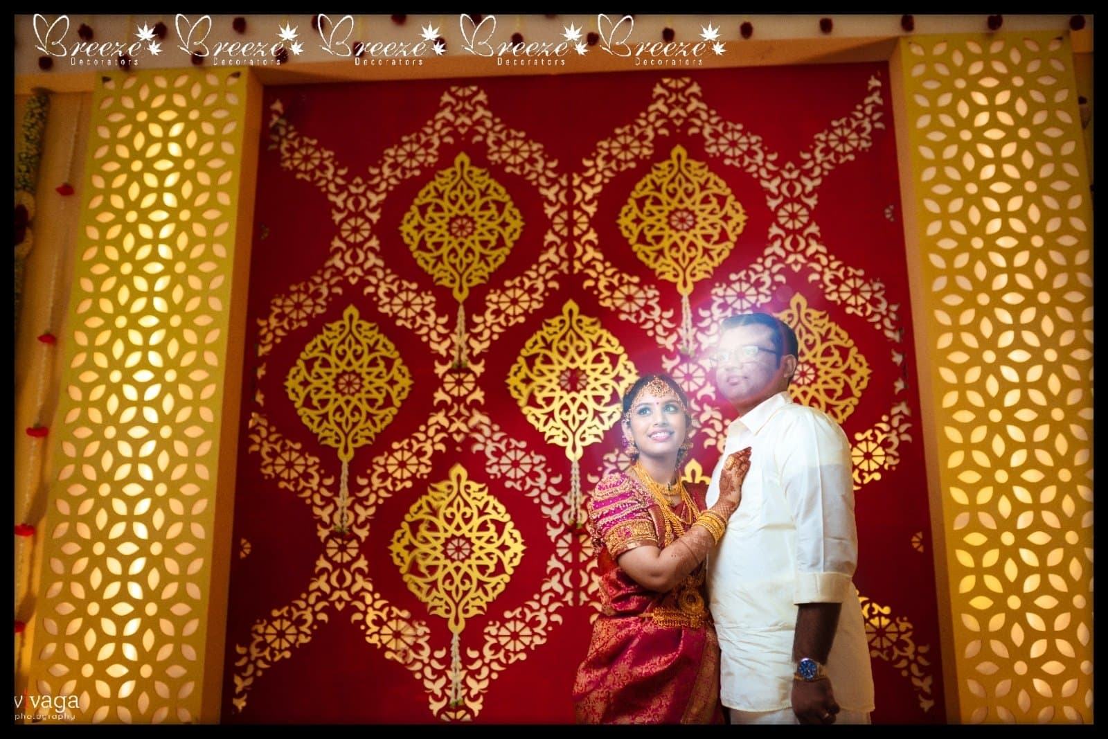 Selvam mahaal in Eachanari, Coimbatore Grand Wedding Decoration Breezedecorators - Photo 8