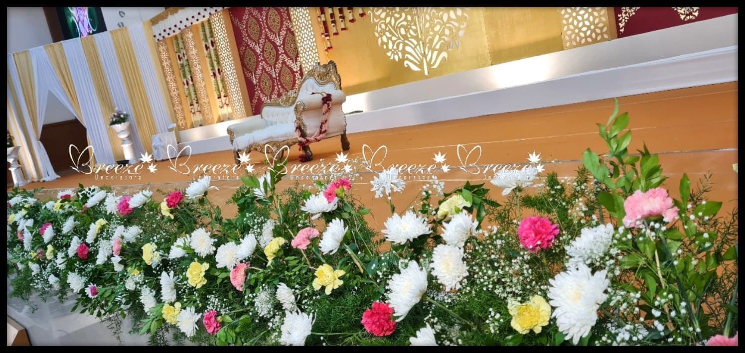 Selvam mahaal in Eachanari, Coimbatore Grand Wedding Decoration Breezedecorators - Photo 3