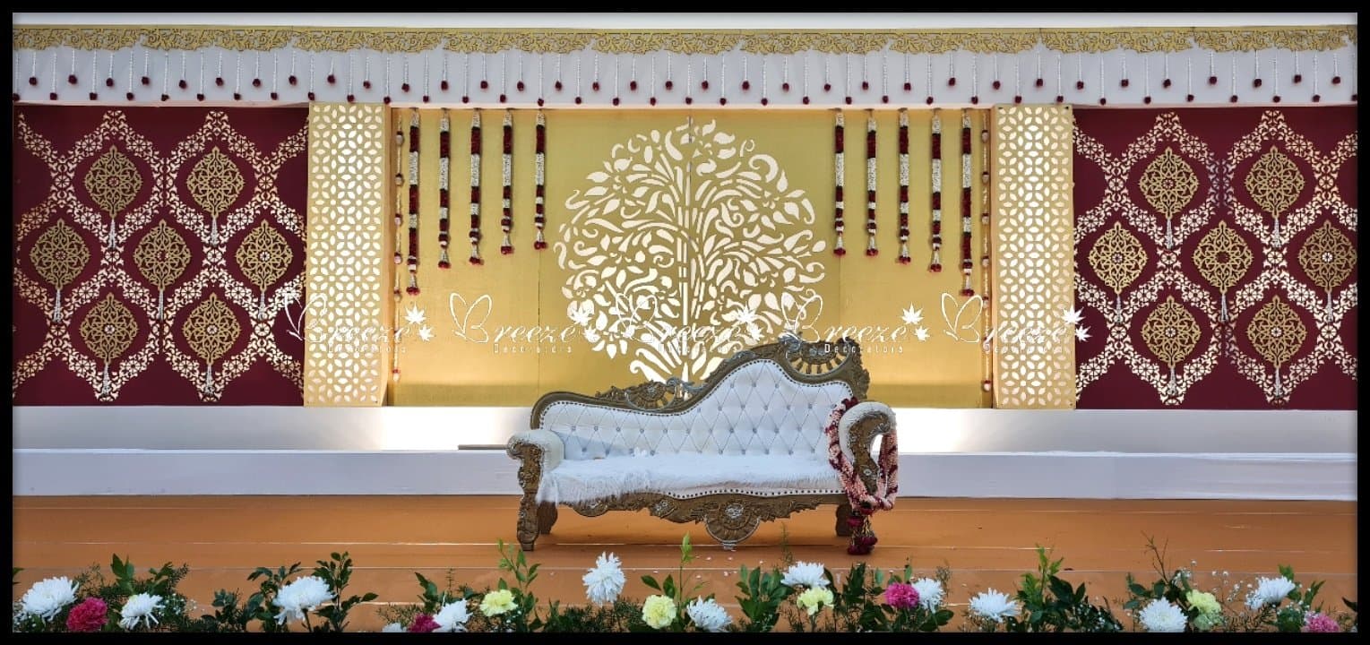 Selvam mahaal in Eachanari, Coimbatore Grand Wedding Decoration Breezedecorators - Photo 4