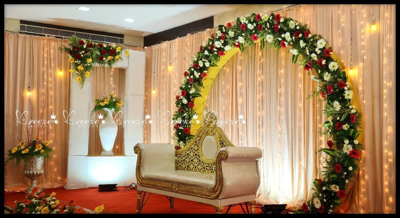 Krishna Hall thudiyalur coimbatore Wedding Decoration 30K - Full Set