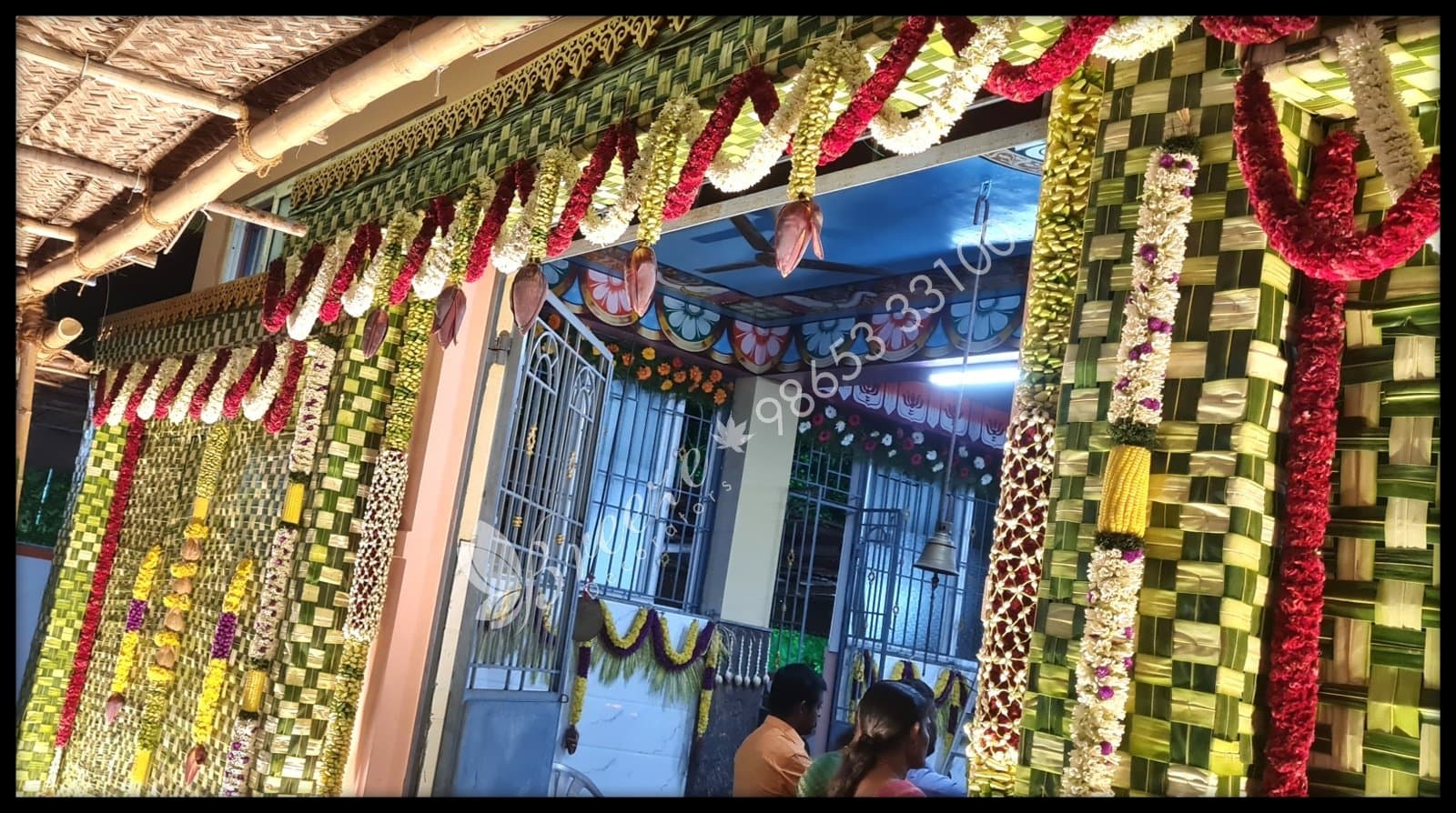 Temple Decoration Kinathukadavu Coimbatore - Original Full Size Photo 11