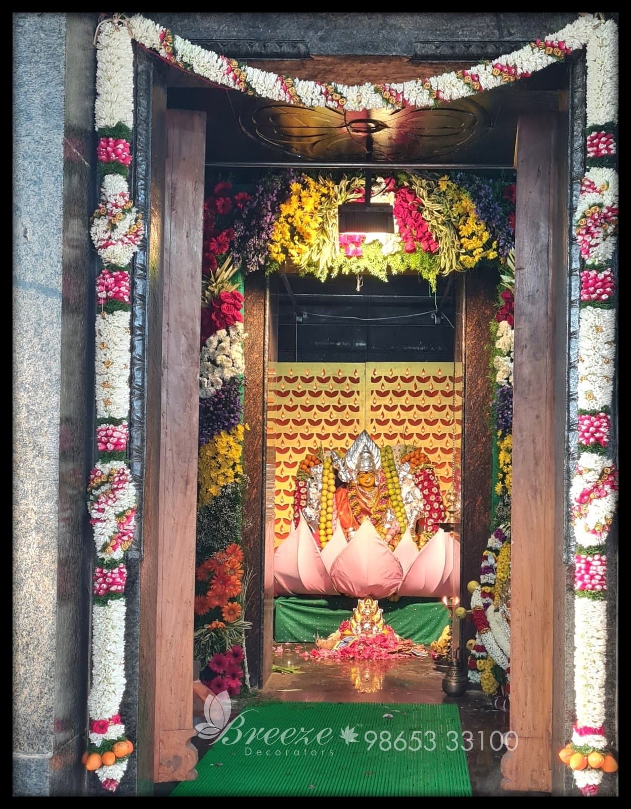 Temple Decoration Kinathukadavu Coimbatore - Original Full Size Photo 16