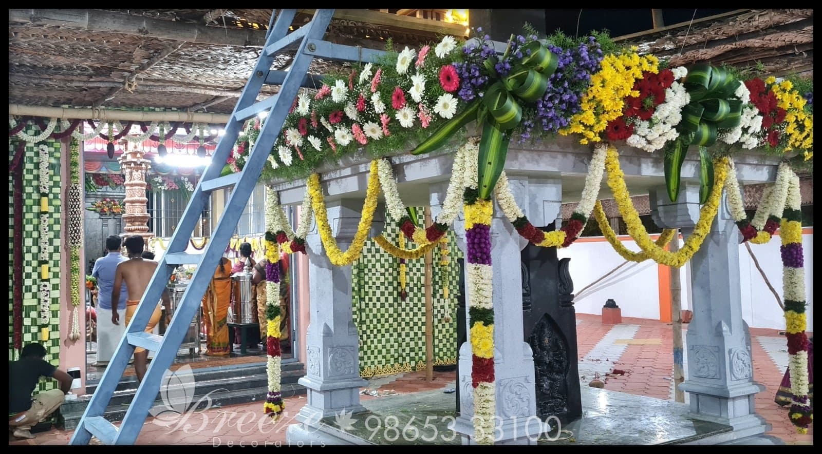 Temple Decoration Kinathukadavu Coimbatore - Original Full Size Photo 9