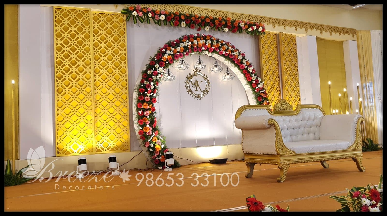 RKKR Mahal Karamadai Mettupalayam, Tamil Nadu Wedding Decoration