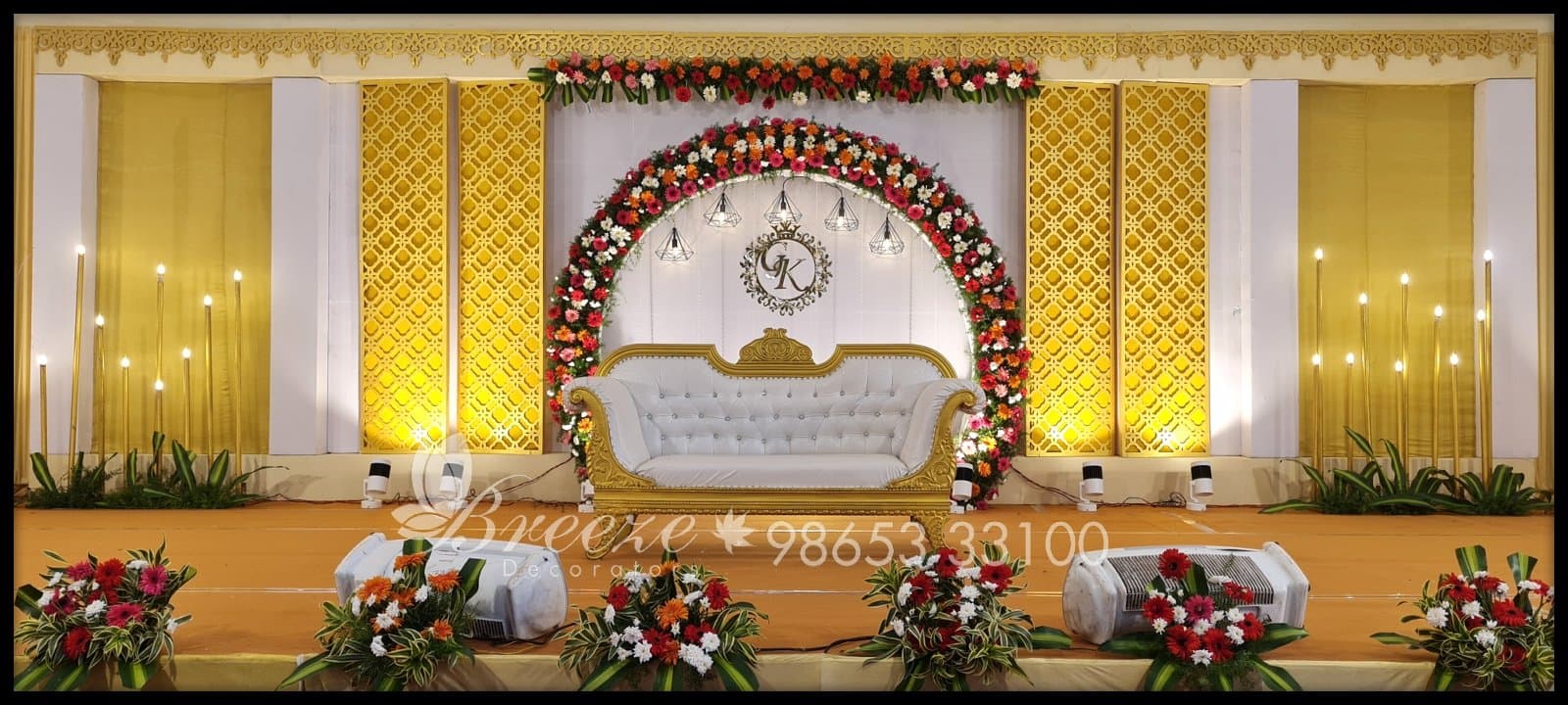 RKKR Mahal Karamadai Mettupalayam, Tamil Nadu Wedding Decoration - Original Full Size Photo 3