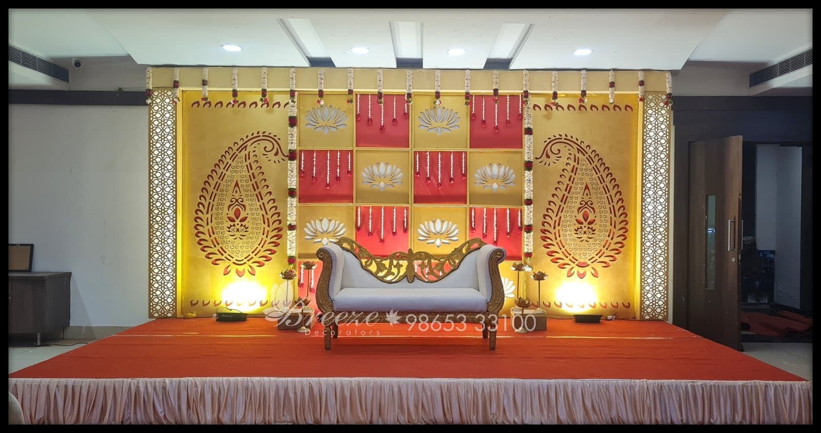 RKKR Mahal Karamadai Mettupalayam, Tamil Nadu Wedding Decoration - Original Full Size Photo 4