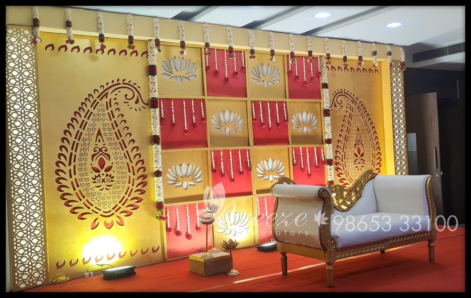 RKKR Mahal Karamadai Mettupalayam, Tamil Nadu Wedding Decoration - Original Full Size Photo 5