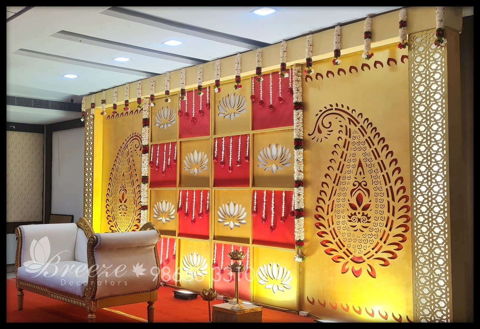 RKKR Mahal Karamadai Mettupalayam, Tamil Nadu Wedding Decoration - Original Full Size Photo 6