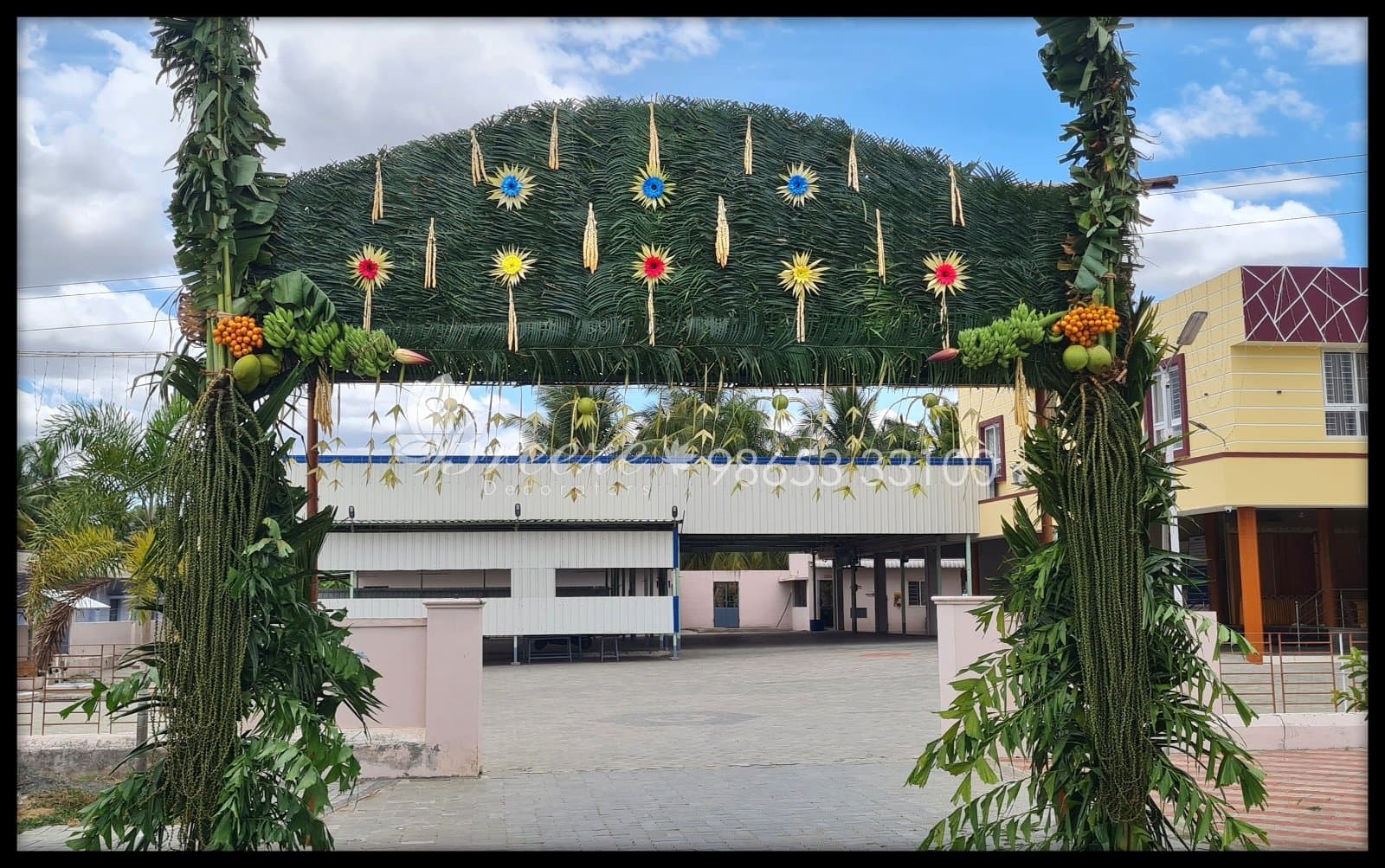 RKKR Mahal Karamadai Mettupalayam, Tamil Nadu Wedding Decoration - Original Full Size Photo 10