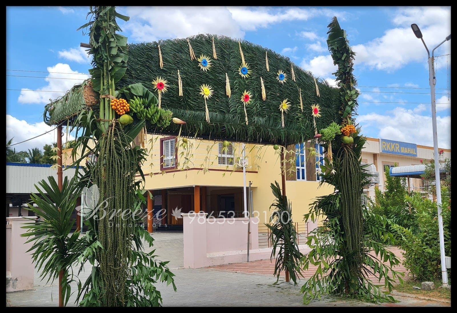 RKKR Mahal Karamadai Mettupalayam, Tamil Nadu Wedding Decoration - Original Full Size Photo 11