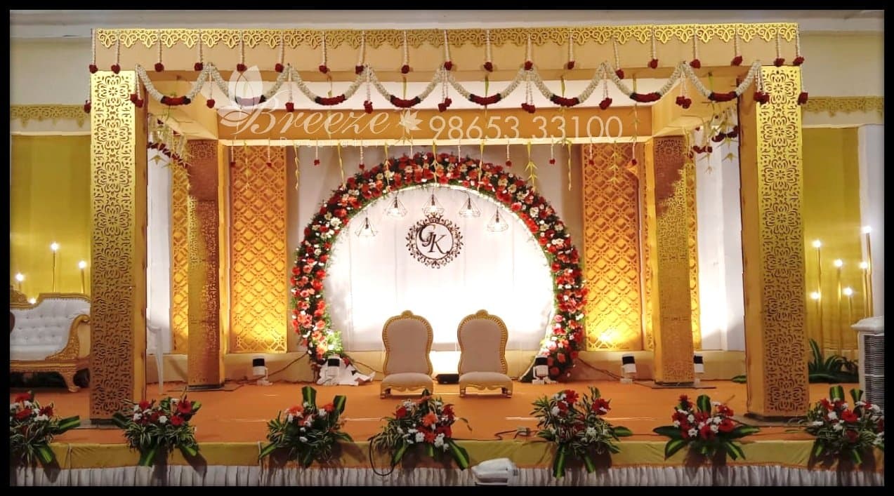 RKKR Mahal Karamadai Mettupalayam, Tamil Nadu Wedding Decoration - Original Full Size Photo 12