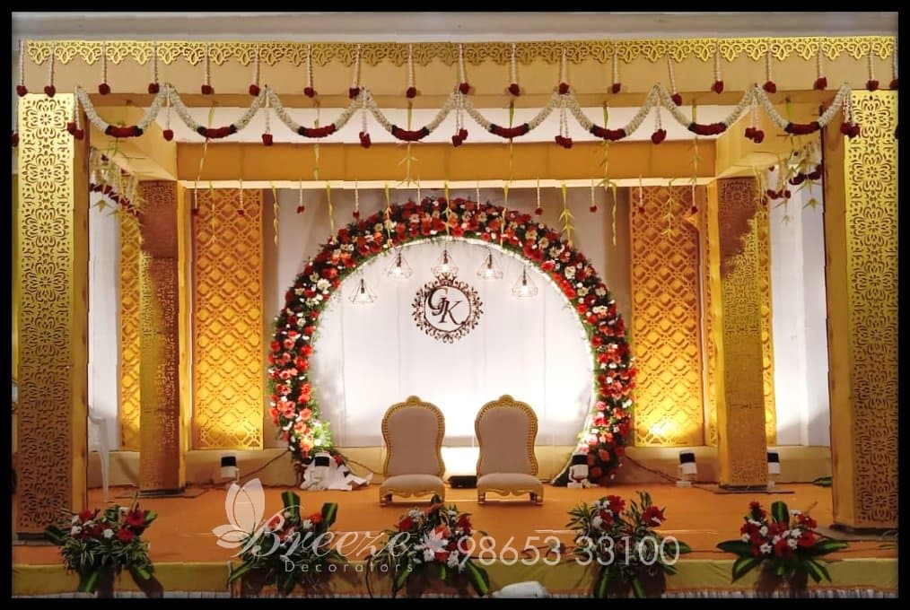 RKKR Mahal Karamadai Mettupalayam, Tamil Nadu Wedding Decoration - Original Full Size Photo 13