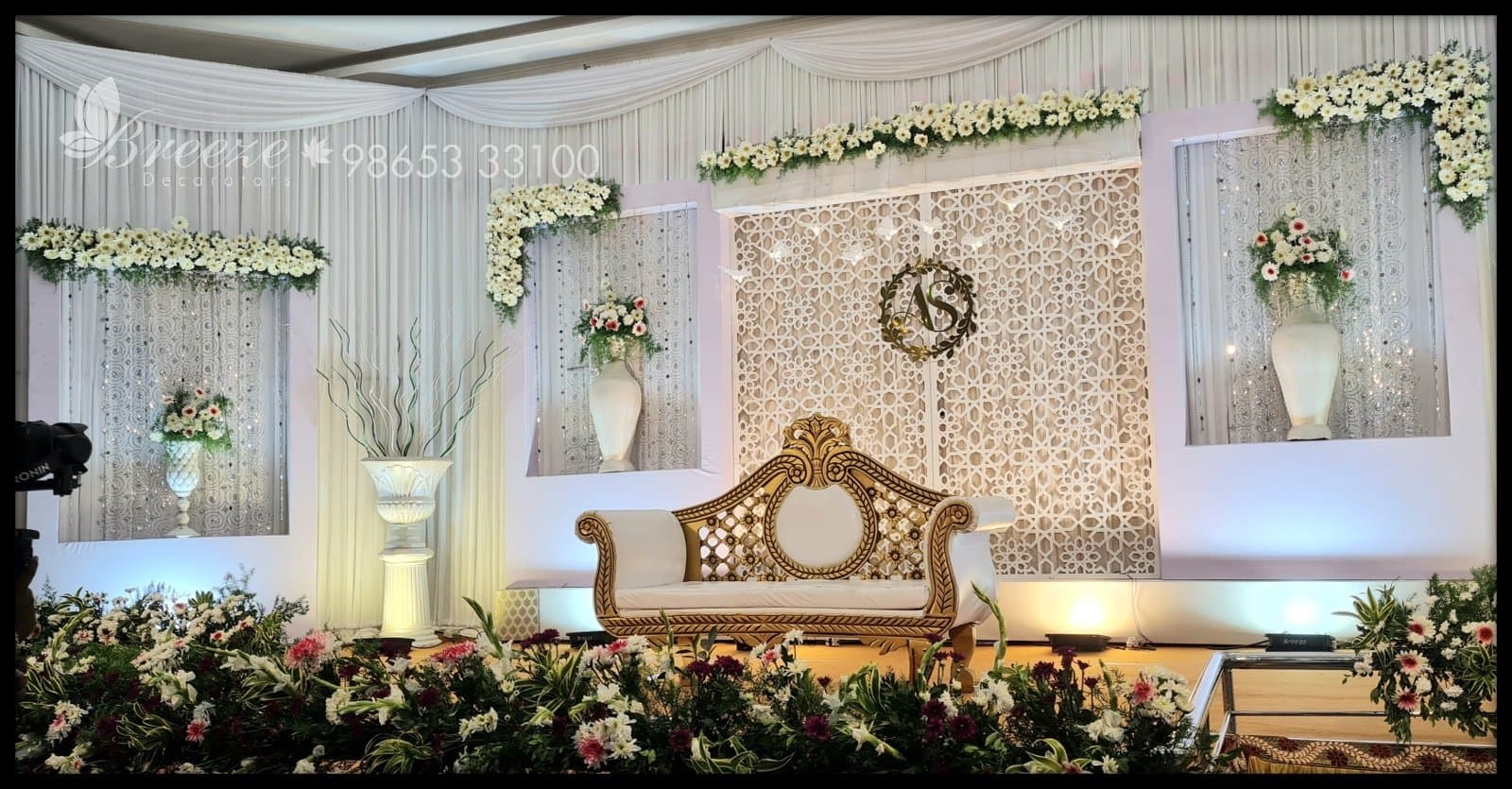 M R Marriage Mahal in Chinthamanipudur,Coimbatore - Breeze Decorators - Original Full Size Photo 3
