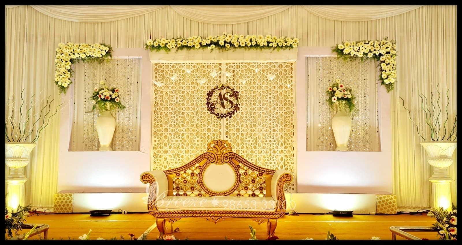 M R Marriage Mahal in Chinthamanipudur,Coimbatore - Breeze Decorators - Original Full Size Photo 5