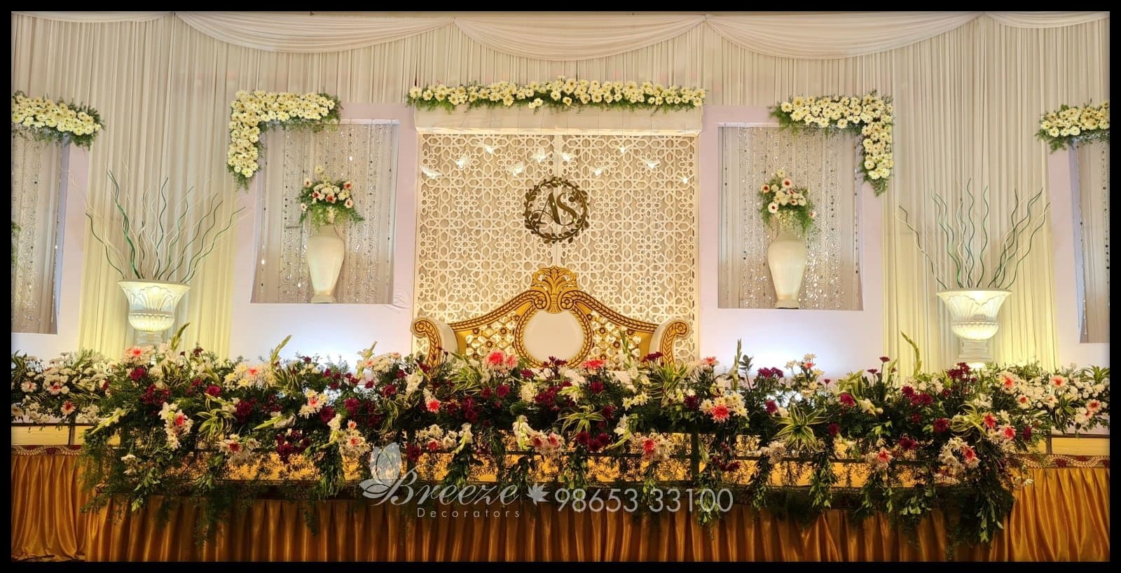 M R Marriage Mahal in Chinthamanipudur,Coimbatore - Breeze Decorators