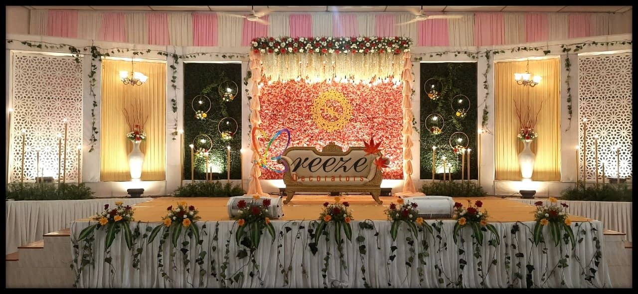 IMA Wedding Hall Udumalpet. Wedding Decoration Breeze Decorators - Photo 1