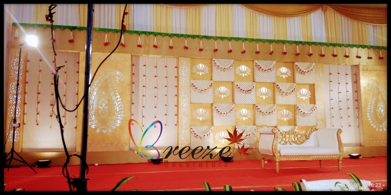 Sri Veeramathi Amman Marriage Hall Kurumbapalayam Wedding Decoration Breeze Decorators - Photo 3