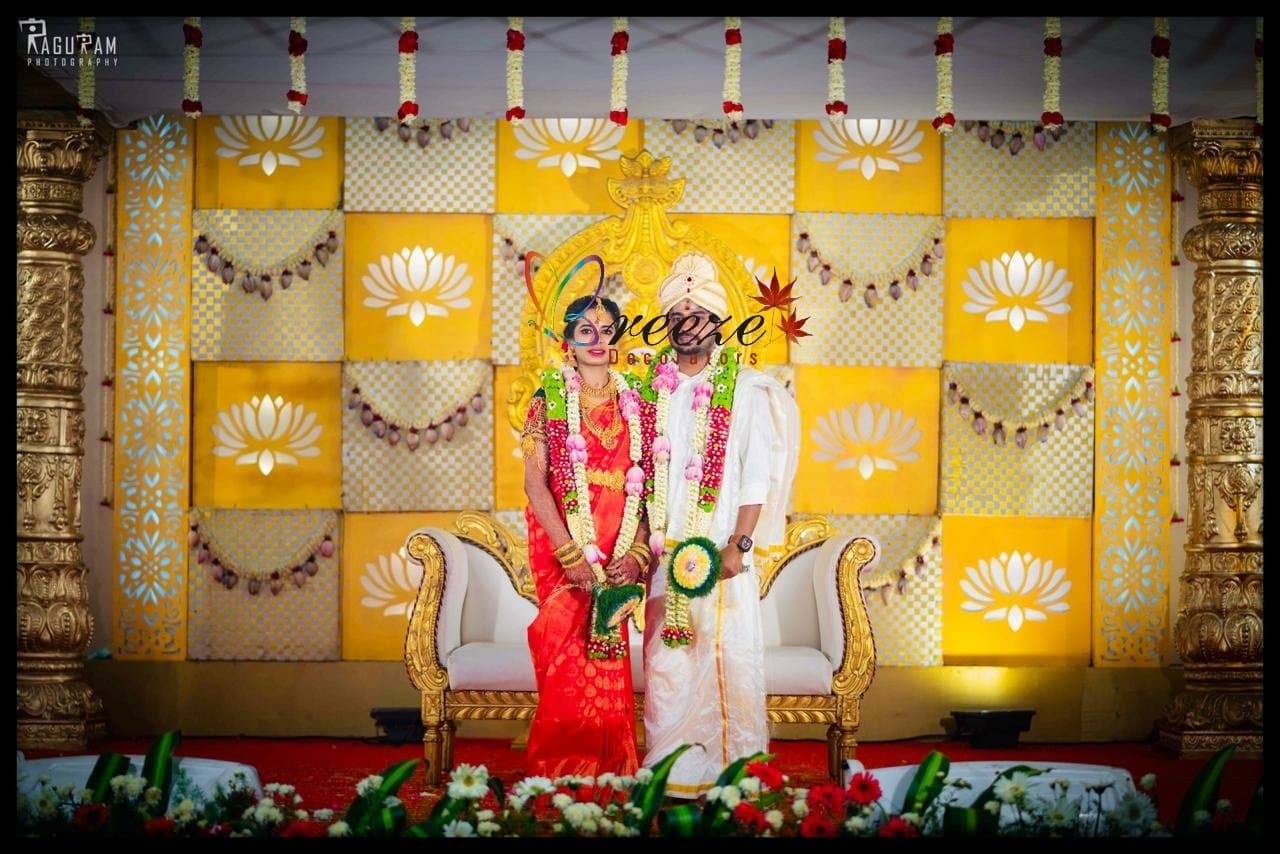 Sri Veeramathi Amman Marriage Hall Kurumbapalayam Wedding Decoration Breeze Decorators - Photo 9