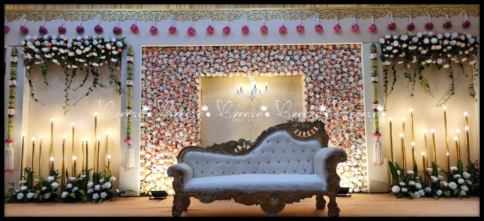 Lakshmi Thirumana Mandapam Wedding Decoration P.N Palayam Coimbatore Breeze Decorators - Photo 6