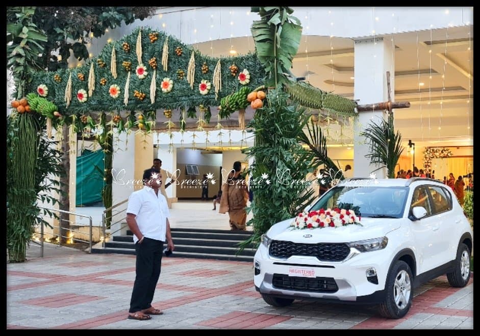 Lakshmi Thirumana Mandapam Wedding Decoration P.N Palayam Coimbatore Breeze Decorators - Photo 8