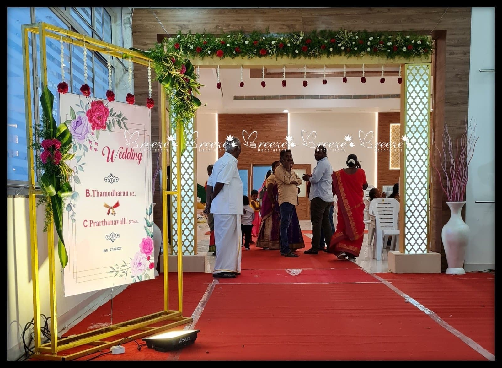Saraswathi Venkatraman Mahal Karur Breeze Decorators Coimbatore - Photo 7