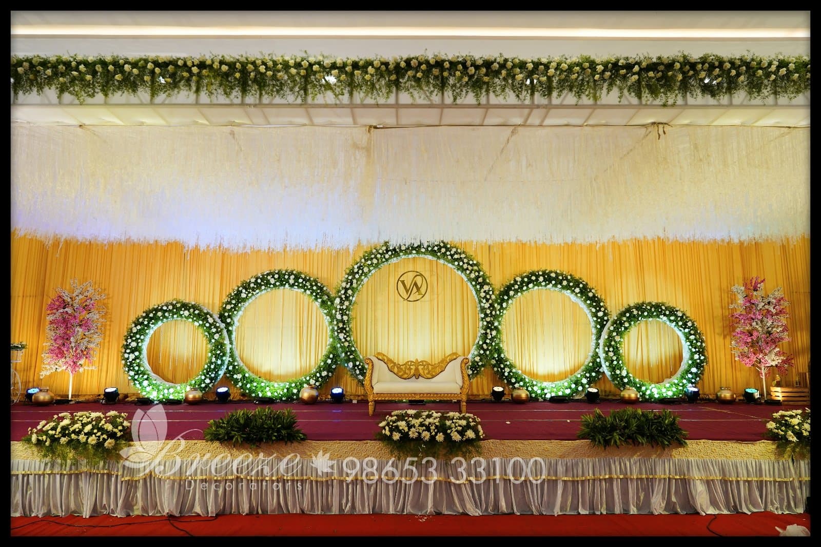 Shree MS Mahal Kittampalayam, Karumathampatti Wedding Decoration Breeze Decorators - Photo 14