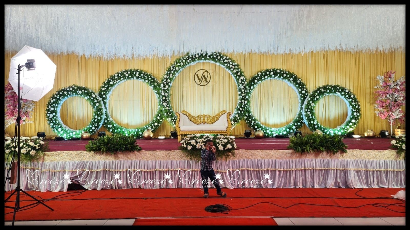 Shree MS Mahal Kittampalayam, Karumathampatti Wedding Decoration Breeze Decorators - Photo 9