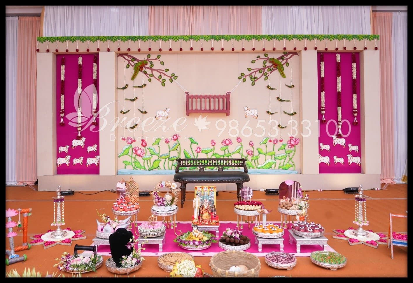 Mani Mahal Coimbatore Baby Shower Function Decoration - Photo 8