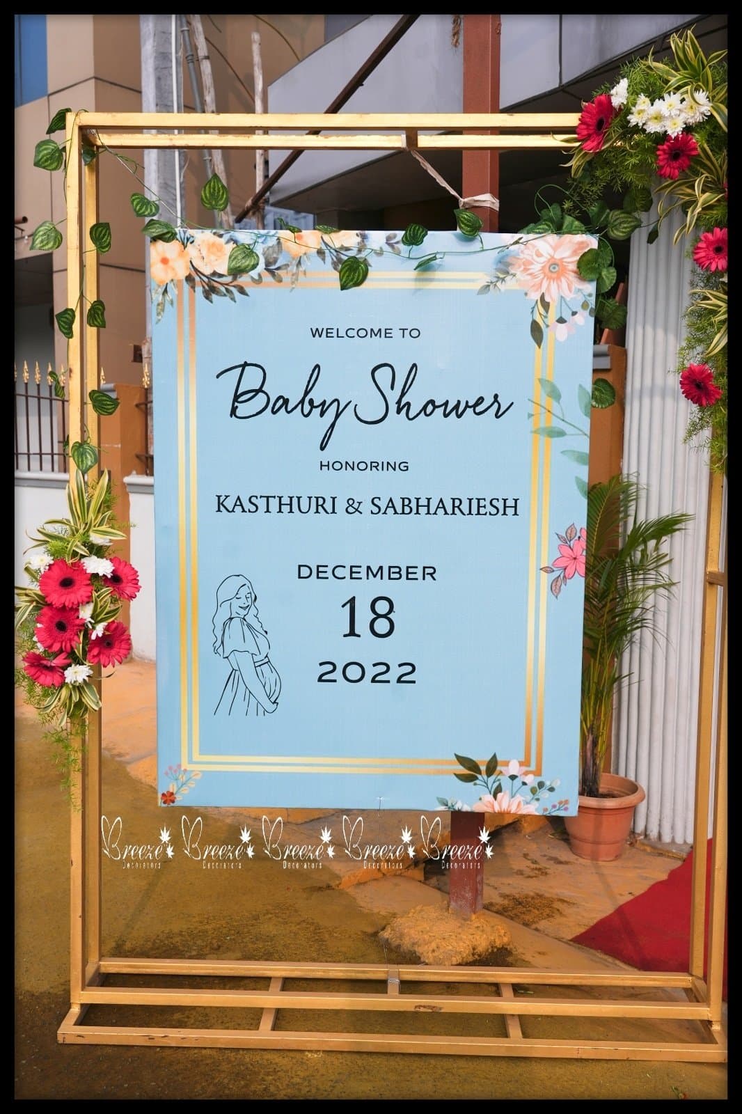 Mani Mahal Coimbatore Baby Shower Function Decoration - Photo 9