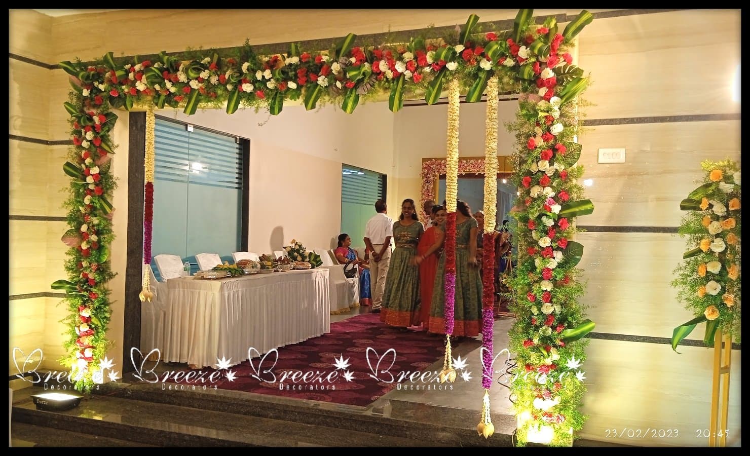 Sri Sai Mahal, Palladam - Wedding Decoration Breeze Decorators - Original Full Size Photo 5