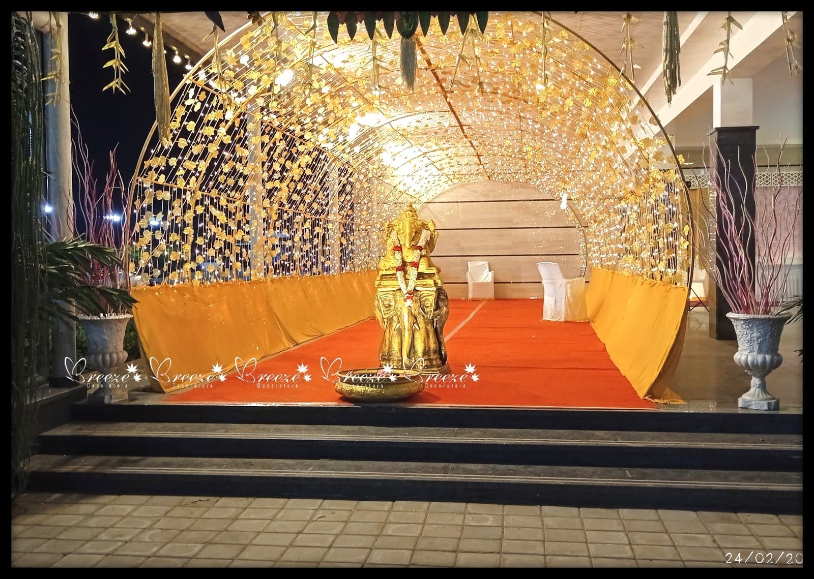Sri Sai Mahal, Palladam - Wedding Decoration Breeze Decorators - Original Full Size Photo 7