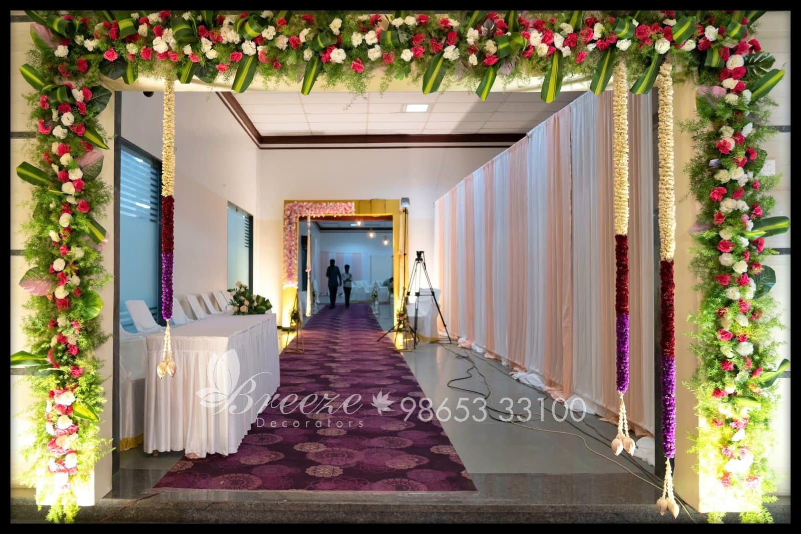 Sri Sai Mahal, Palladam - Wedding Decoration Breeze Decorators - Original Full Size Photo 11