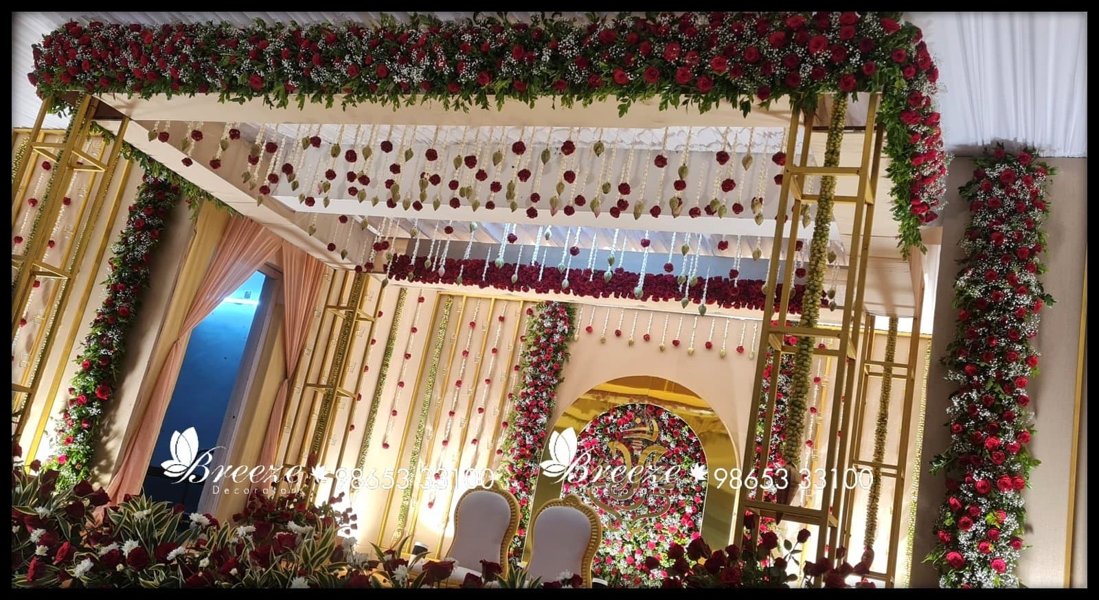 Arulmigu Sri Annamalaiar Temple Manjoor Ooty Wedding Decoration - Original Full Size Photo 4