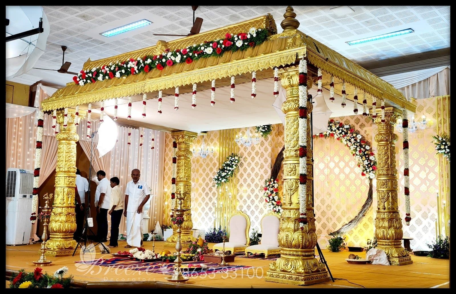 SNR Auditorium Coimbatore Wedding Decoration - Original Full Size Photo 10