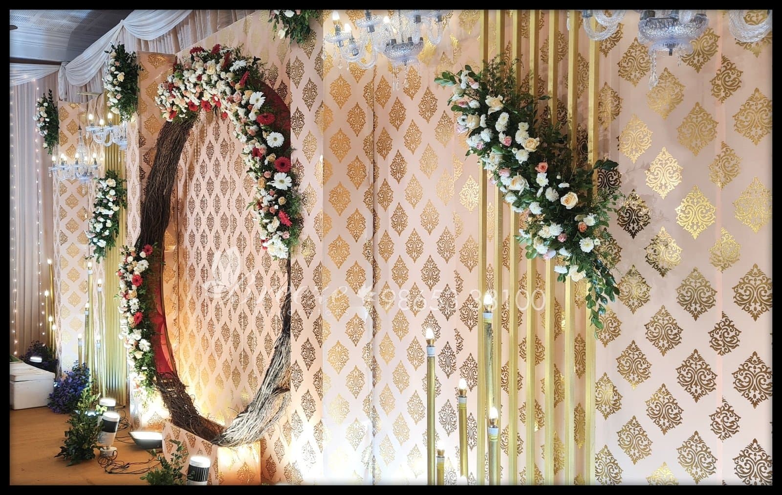 SNR Auditorium Coimbatore Wedding Decoration - Original Full Size Photo 11