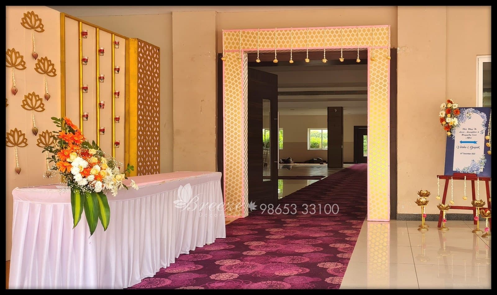 Kettimelam Mahal Wedding Decoration by Breeze Decor - Original Full Size Photo 10