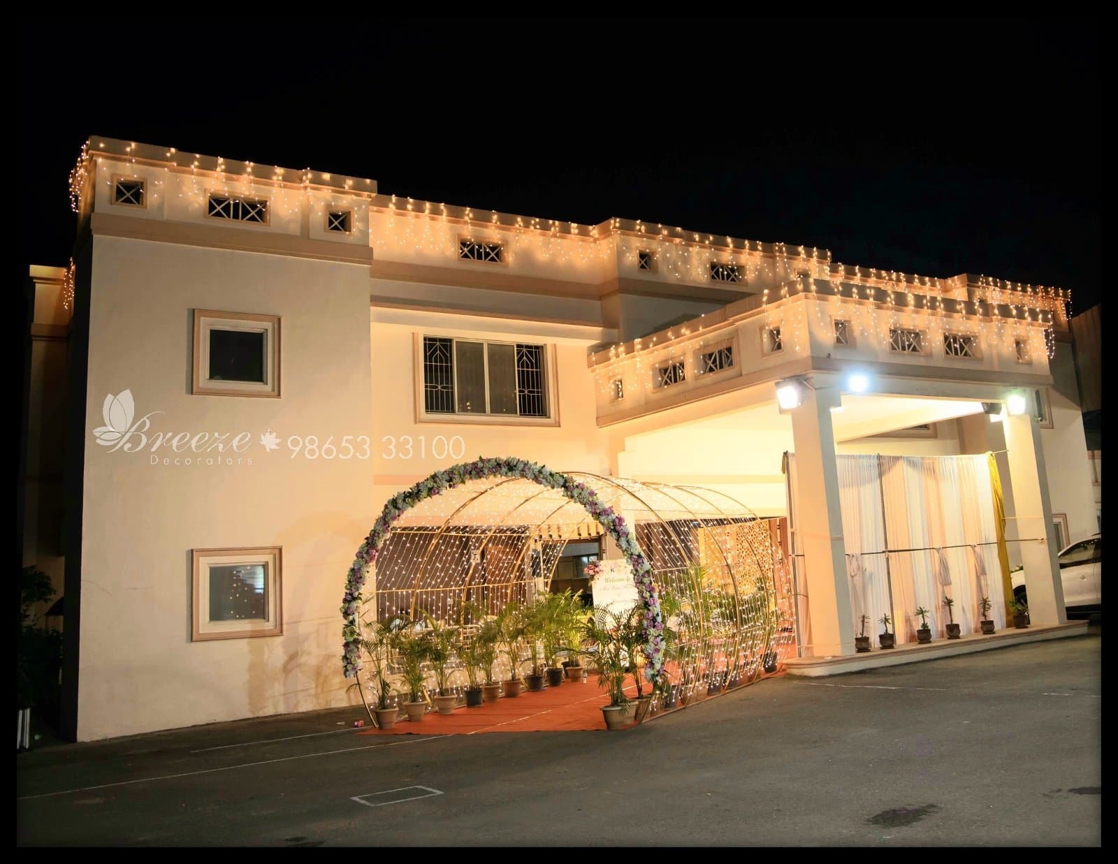 SNR Auditorium Coimbatore Wedding Decoration - Original Full Size Photo 18