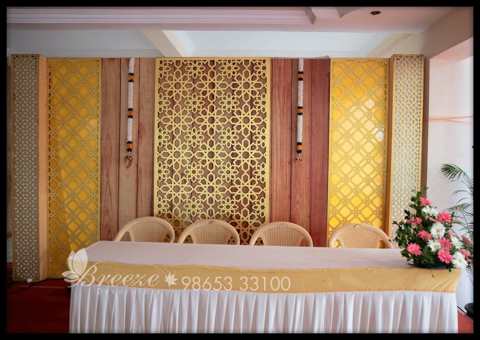 SNR Auditorium Coimbatore Wedding Decoration - Original Full Size Photo 17