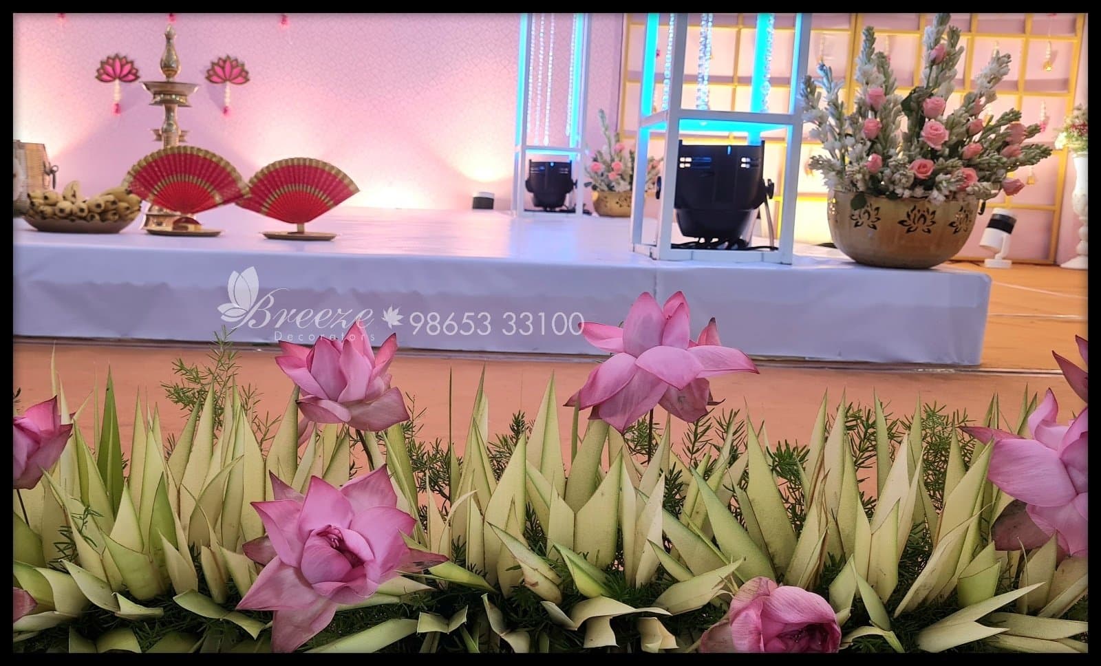 Kettimelam Mahal Wedding Decoration by Breeze Decor - Original Full Size Photo 4