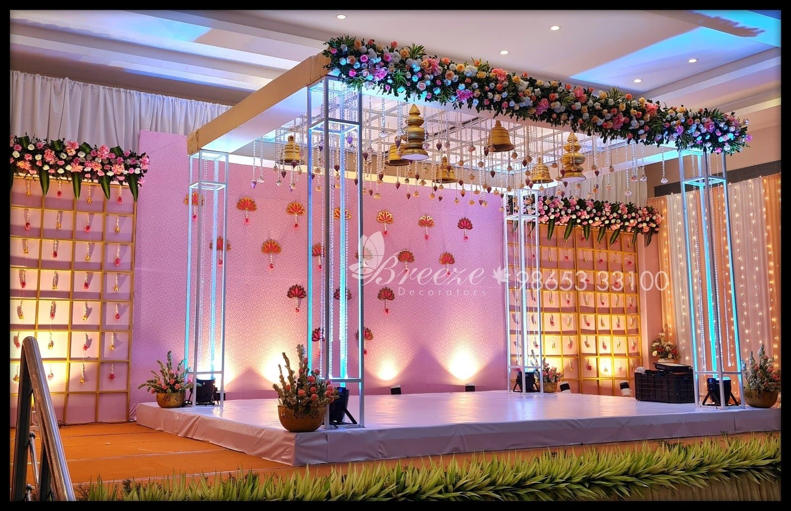 Kettimelam Mahal Wedding Decoration by Breeze Decor - Original Full Size Photo 5