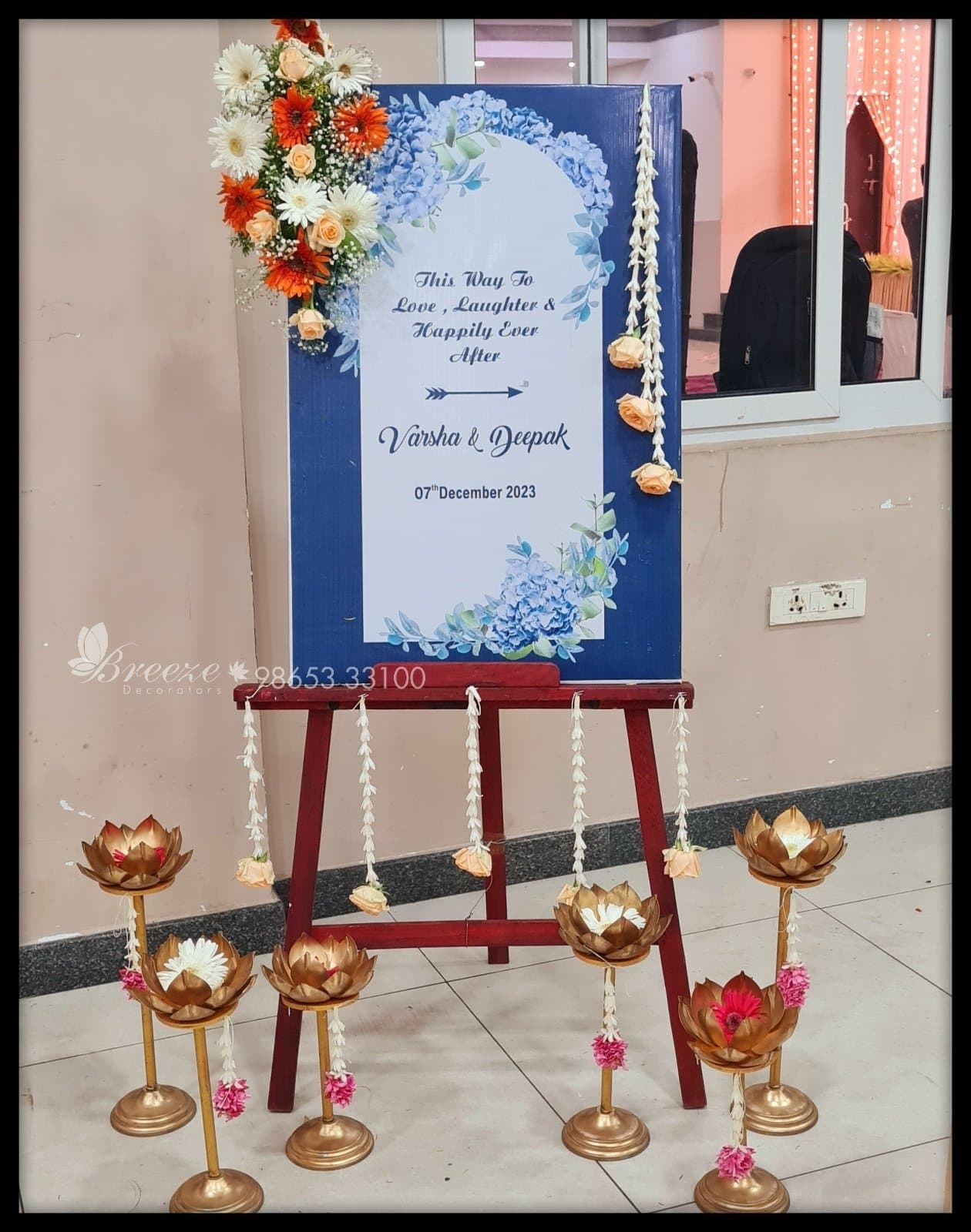 Kettimelam Mahal Wedding Decoration by Breeze Decor - Original Full Size Photo 6