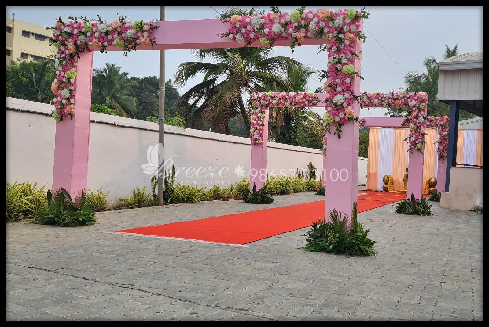 Kettimelam Mahal Wedding Decoration by Breeze Decor - Original Full Size Photo 8