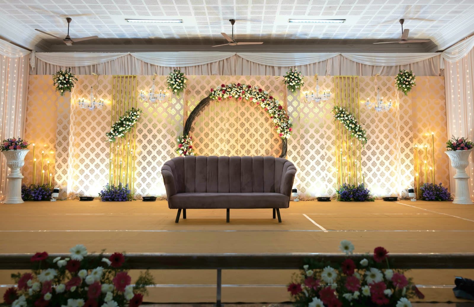 SNR Auditorium Coimbatore Wedding Decoration - Original Full Size Photo 13