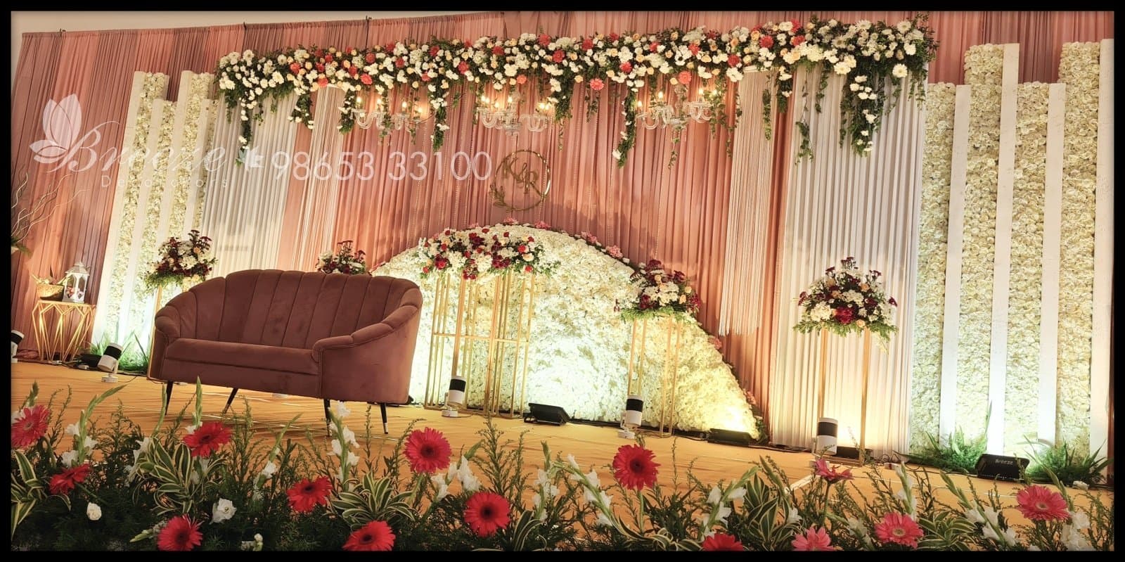 Stunning Wedding Decoration at Shree Devi Mahal By Breeze Decorators - Original Full Size Photo 5