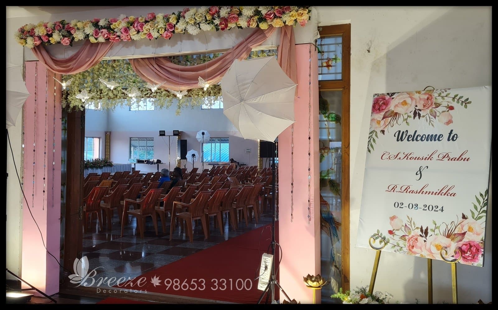 Stunning Wedding Decoration at Shree Devi Mahal By Breeze Decorators - Original Full Size Photo 13