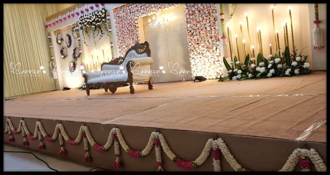 Lakshmi Thirumana Mandapam Wedding Decoration P.N Palayam Coimbatore Breeze Decorators